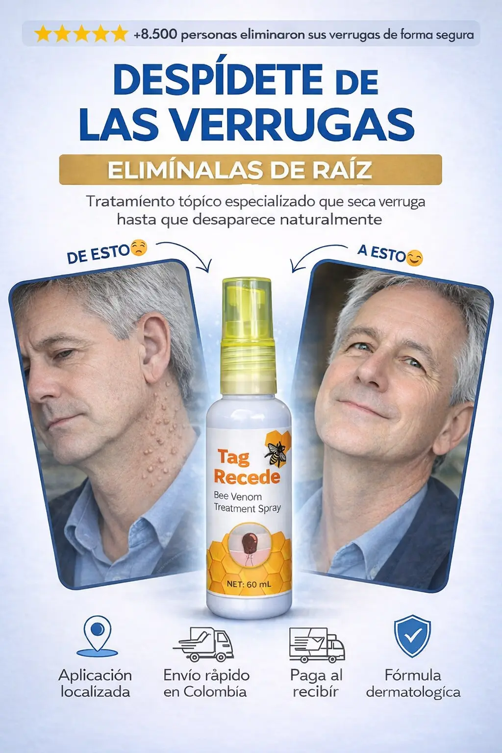 Tag Recede Bee Venom Treatment Spray